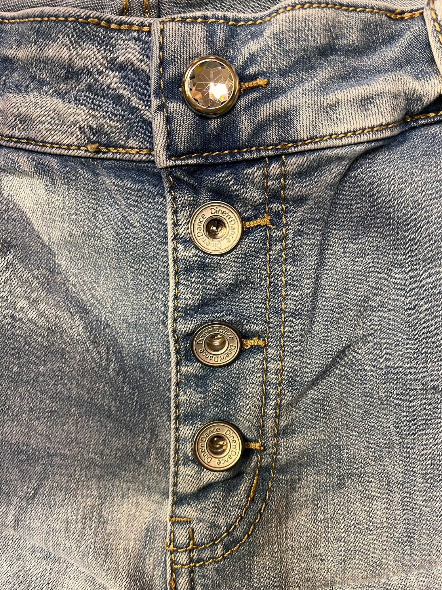 Jeans JP2622 - Diamond button - Light wash