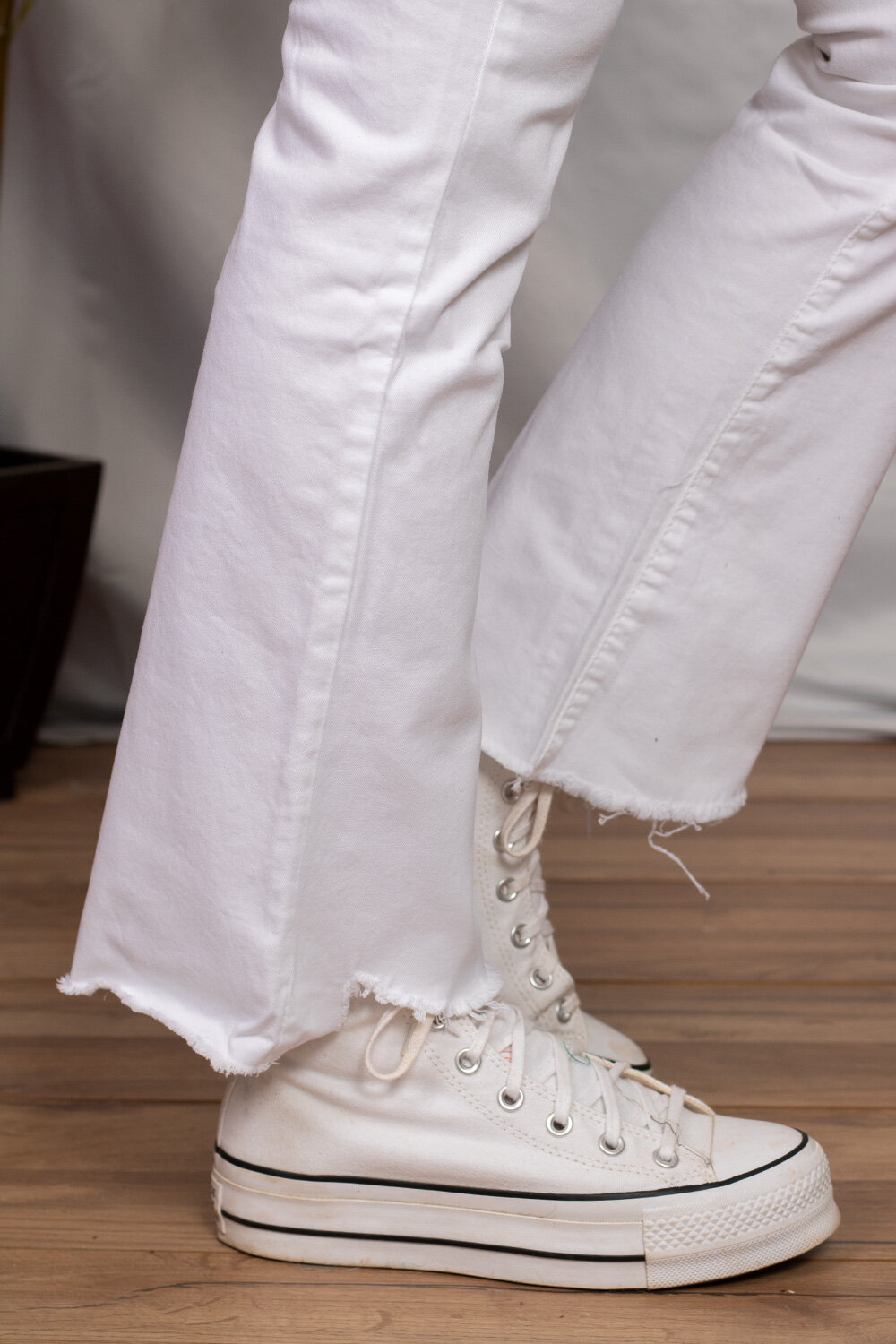 Jeans FL2020 - Flared legs - White