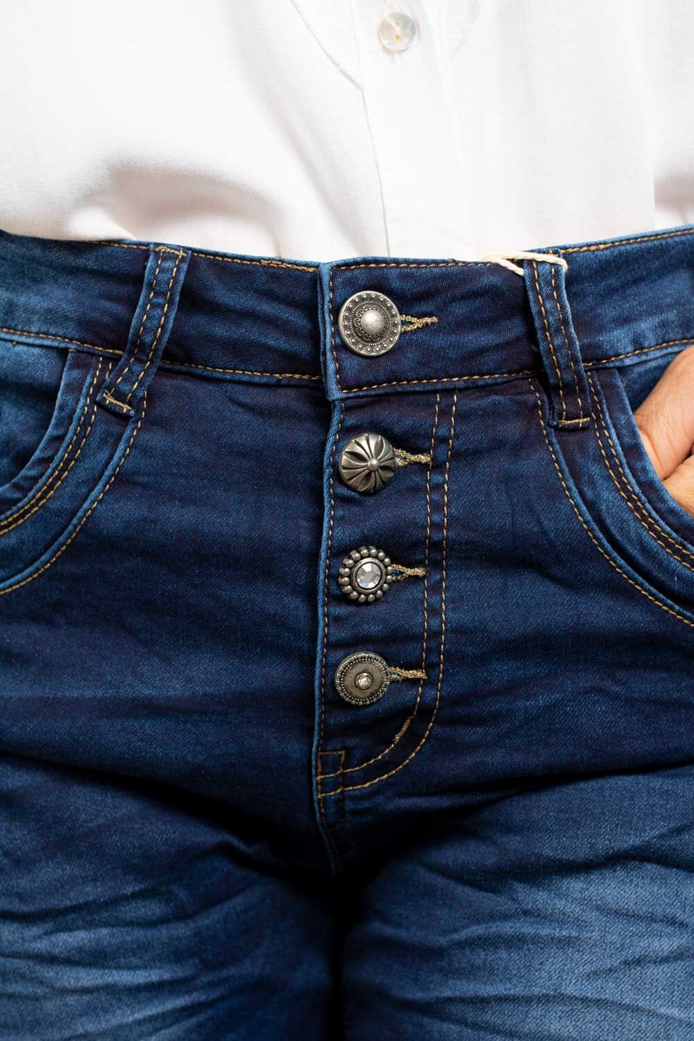 Jeans JW7071 - Buttons - Denim