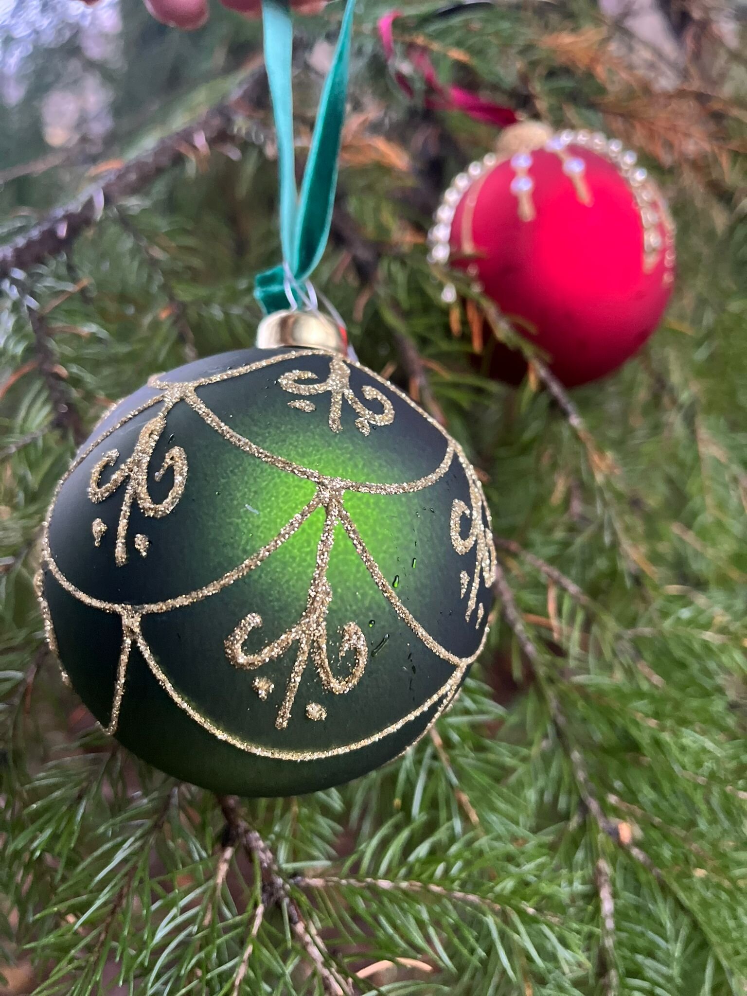 Christmas Bauble - Green