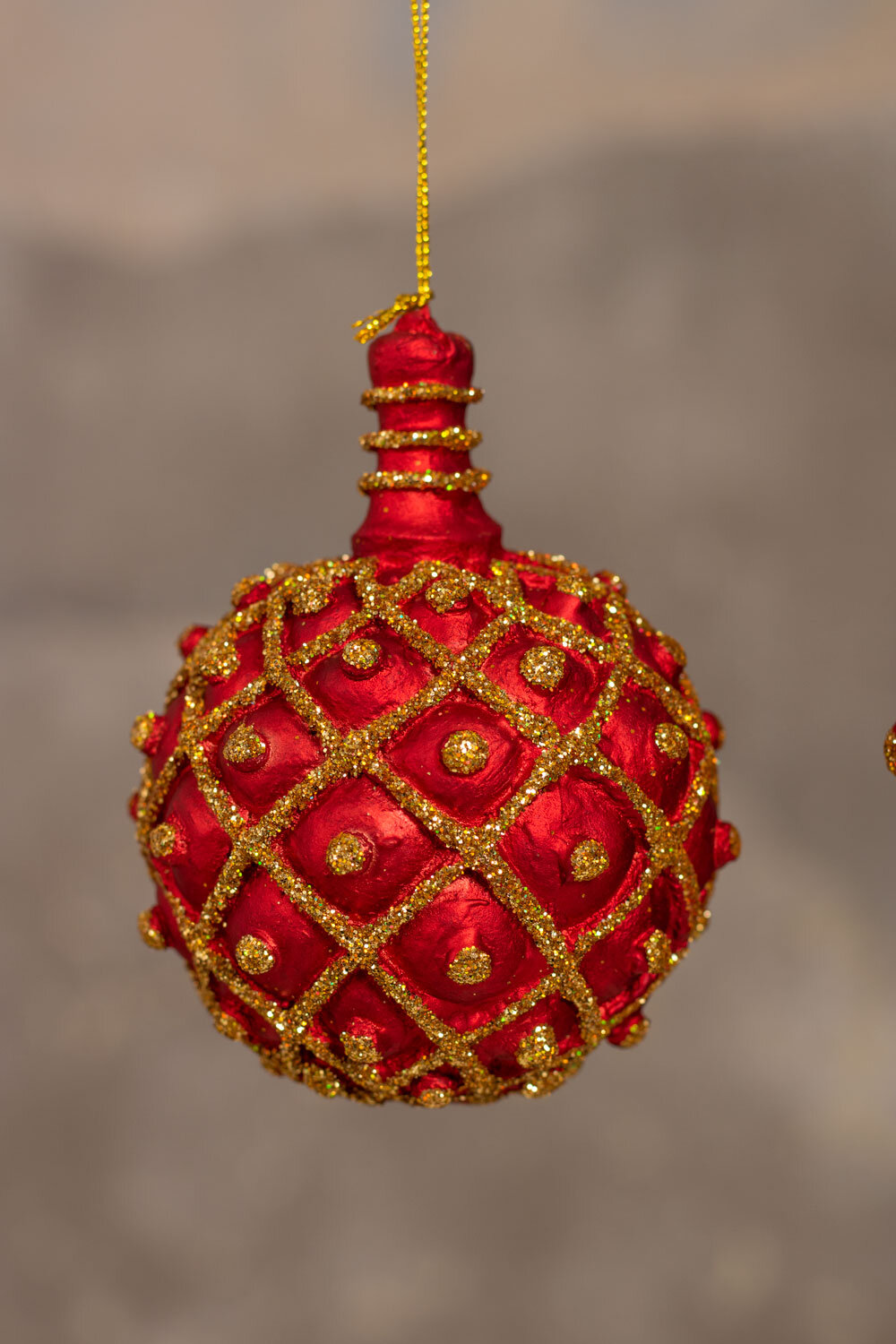 Christmas balls set - Red/Gold
