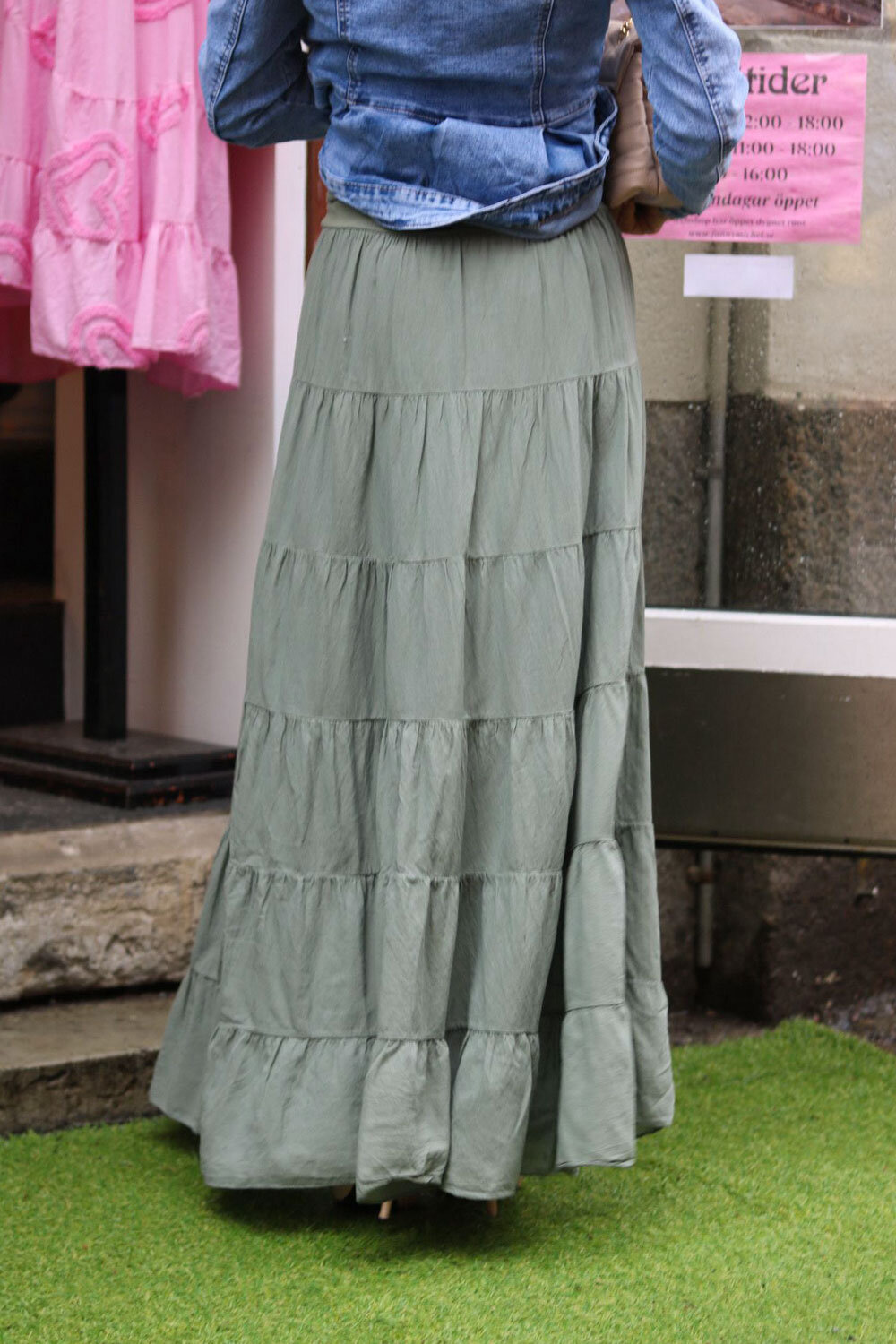 Long skirt - Khaki