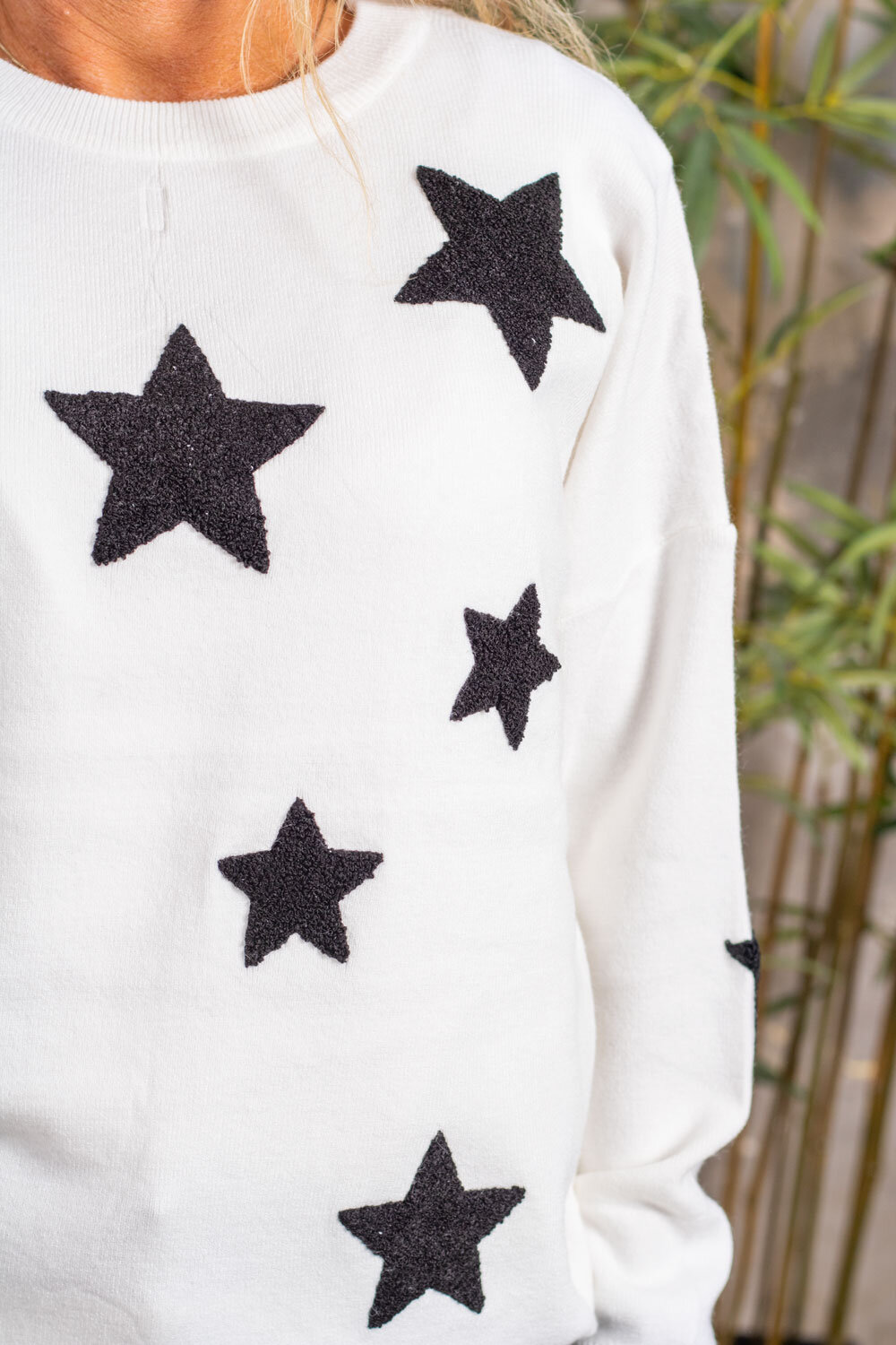 Matilda Sweater - Stars - Cream