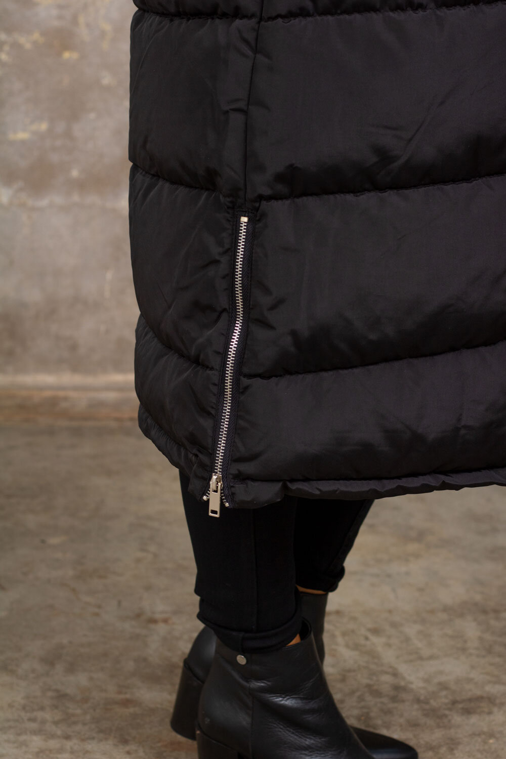 Naima Padded coat - Black