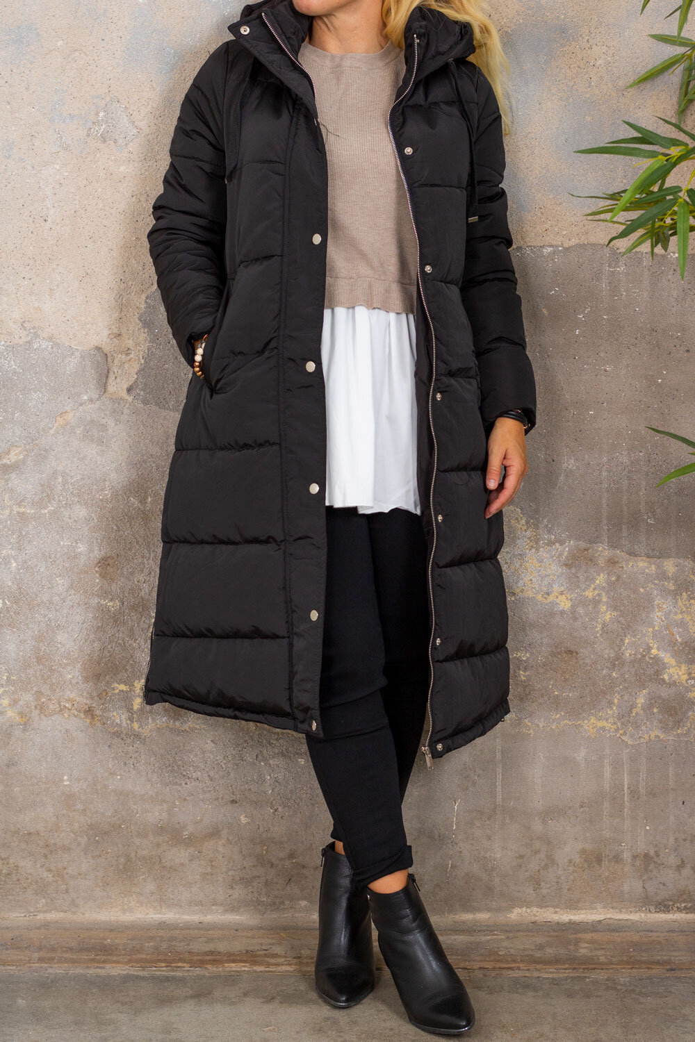 Naima Padded coat - Black