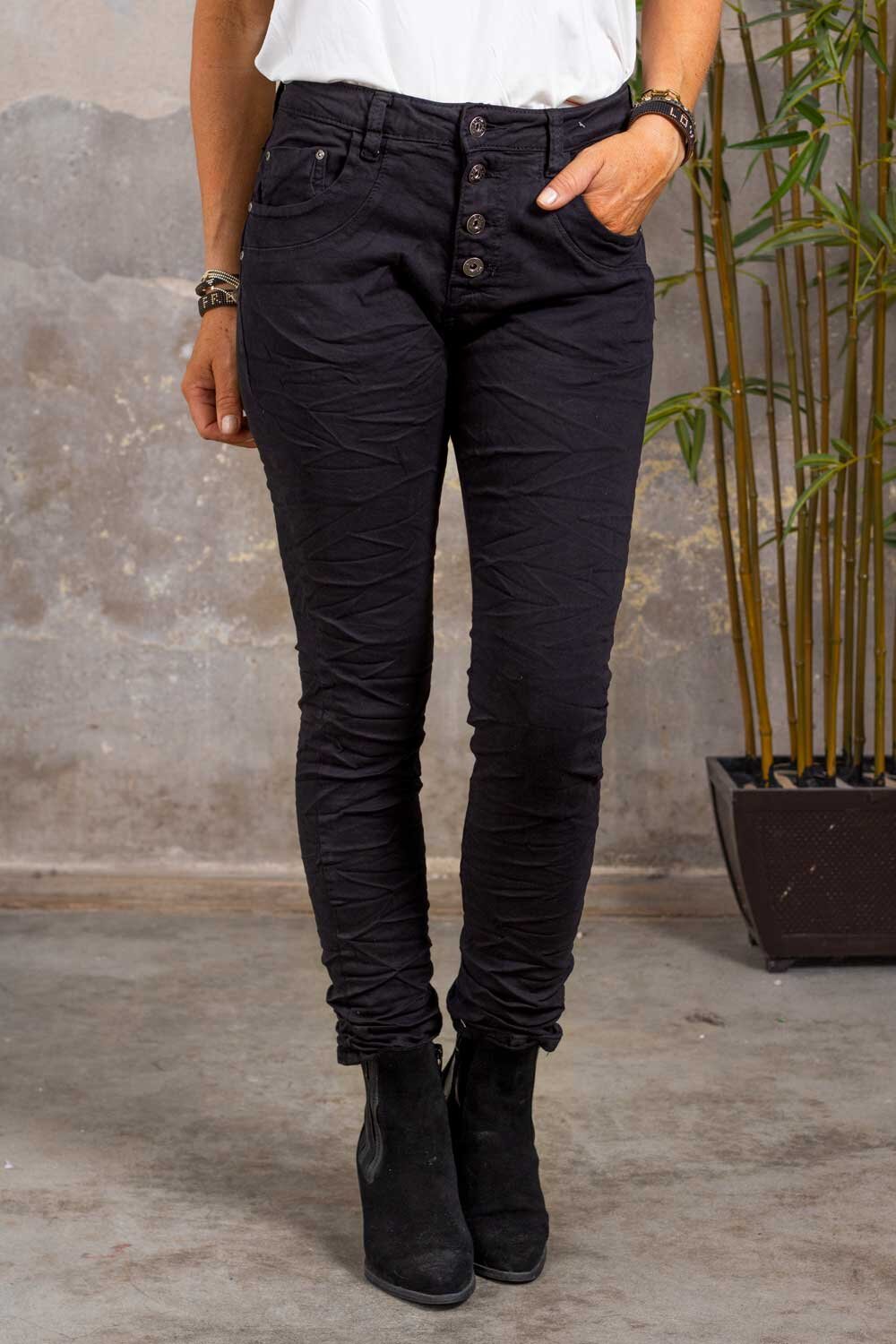 Stylish trousers 90073 - Black