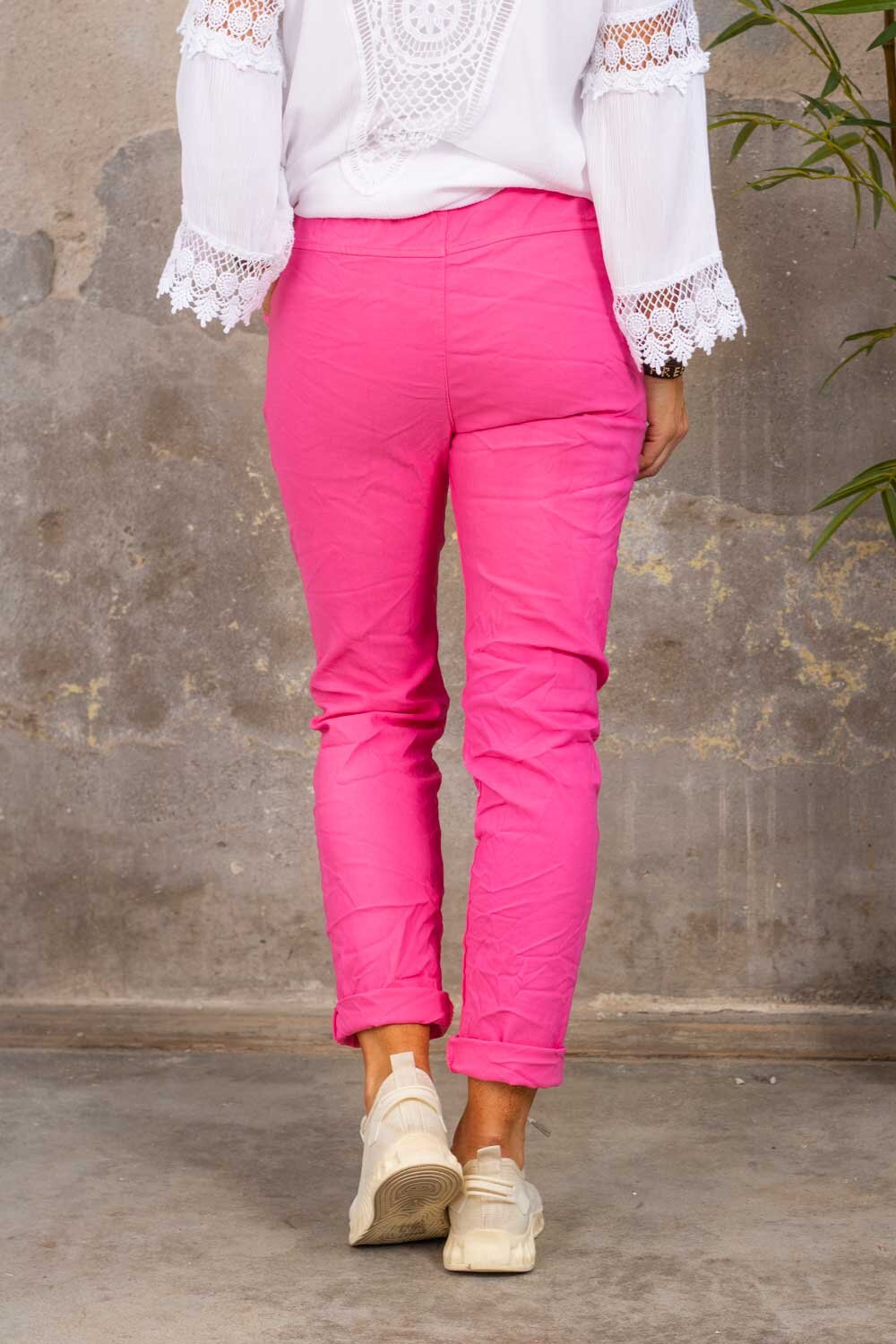 Stretchy trousers 2245 - Cerise