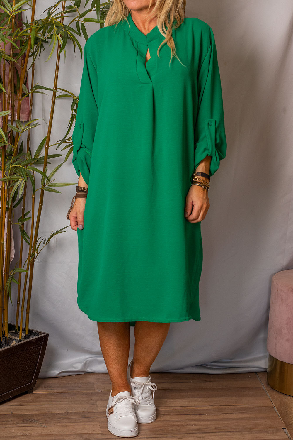 Josefin - Dress- Emerald